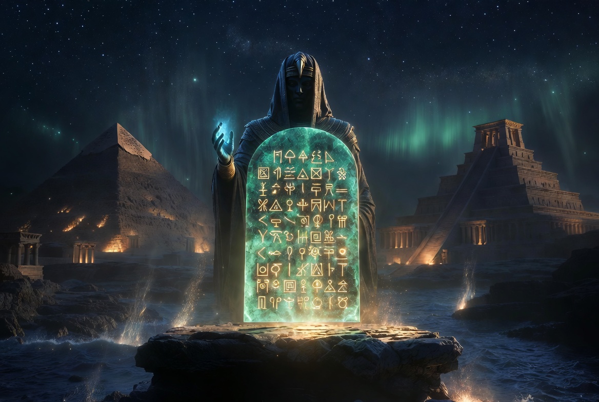 #ACAPNEWS: The Eternal Echo: Decoding Ancient Wisdom in the Emerald Tablets, Sum